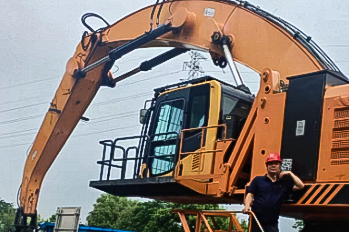 液压抓斗卸船机